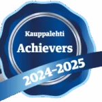 Achievers 2025 Certificate based on financial performance.