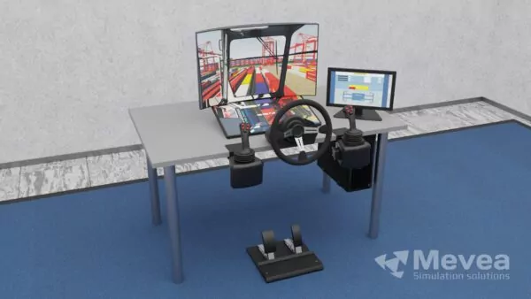 Mevea Desktop Mobile Simulator Setup.