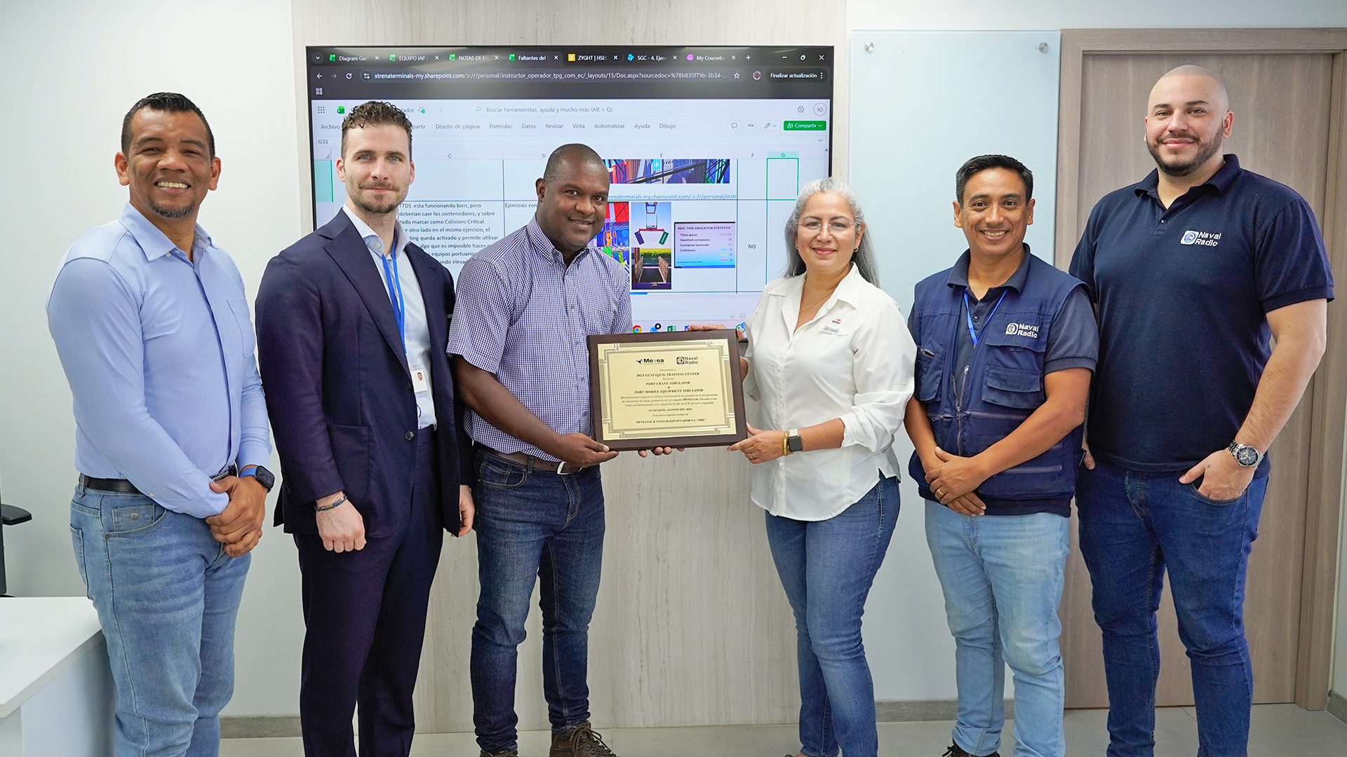 TPG team is happy with Mevea training simulators.